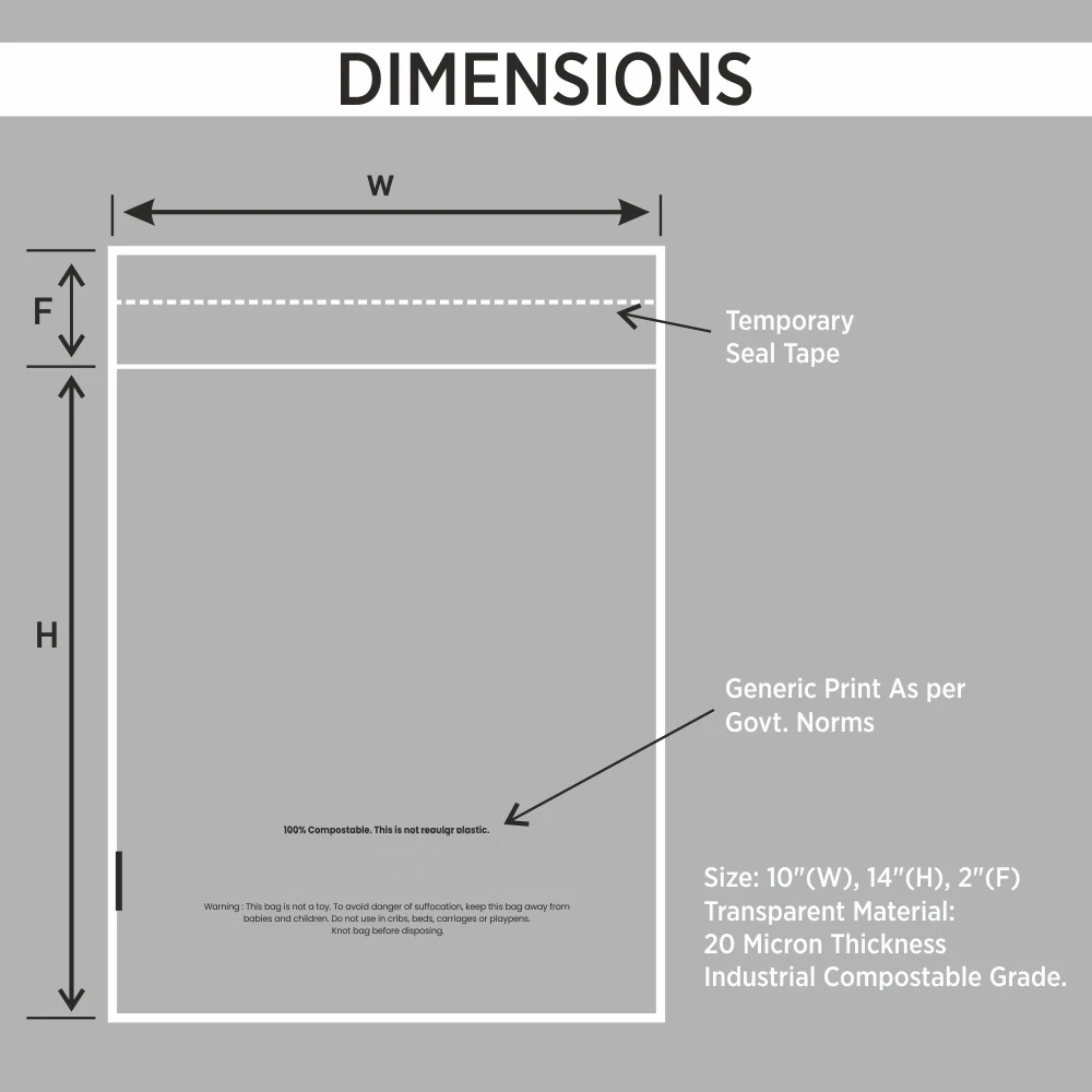 Compostable Garment & Textile Bags3